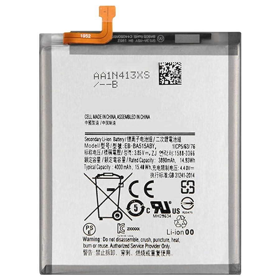 EB-BA515ABY Li-ion Polymer Battery for Samsung Galaxy A51 SM-A515 - Best Cell Phone Parts Distributor in Canada, Parts Source EB-BA515ABY Li-ion Polymer Battery for Samsung Galaxy A51 SM-A515 - Best Cell Phone Parts Distributor in Canada, Parts Source